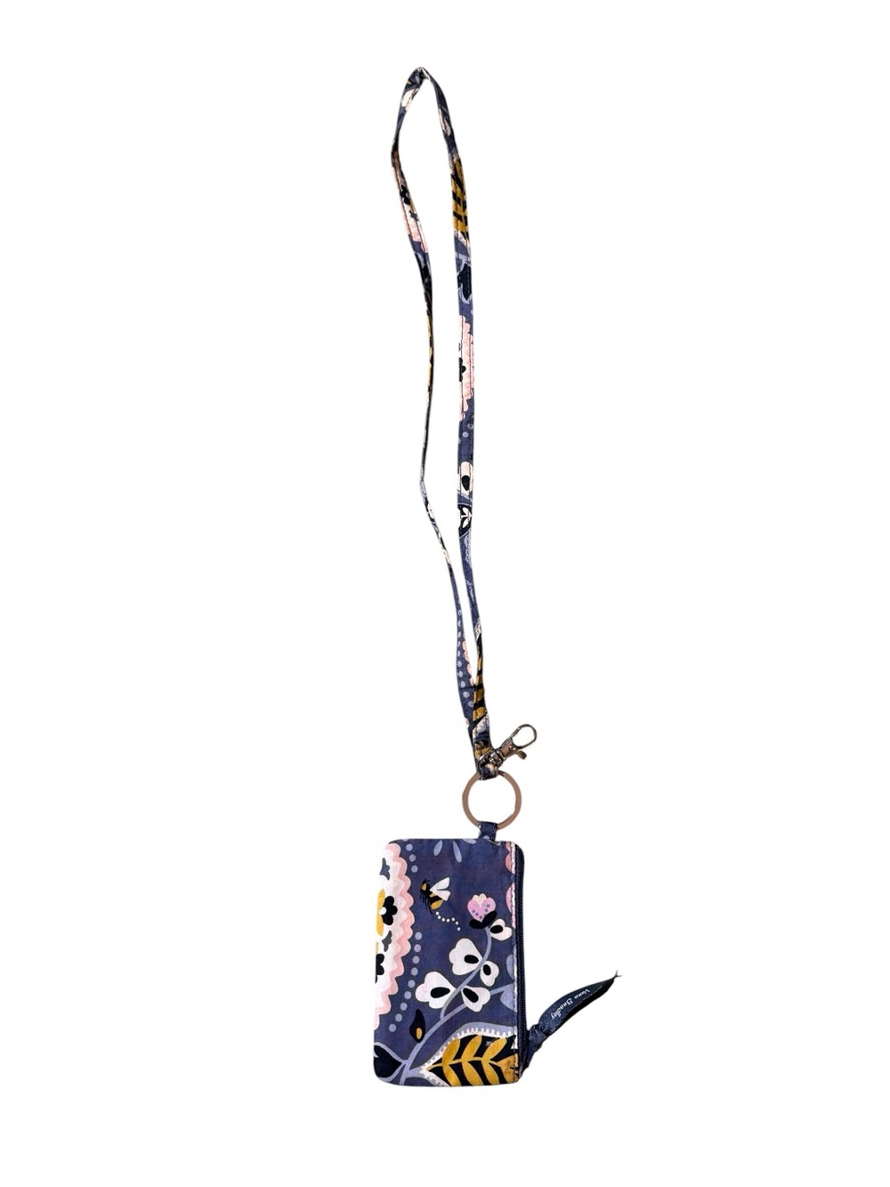 Vera Bradley Zip ID Case and Lanyard Set CHARMONT MEADOW